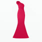 Tanna Raspberry Long Dress