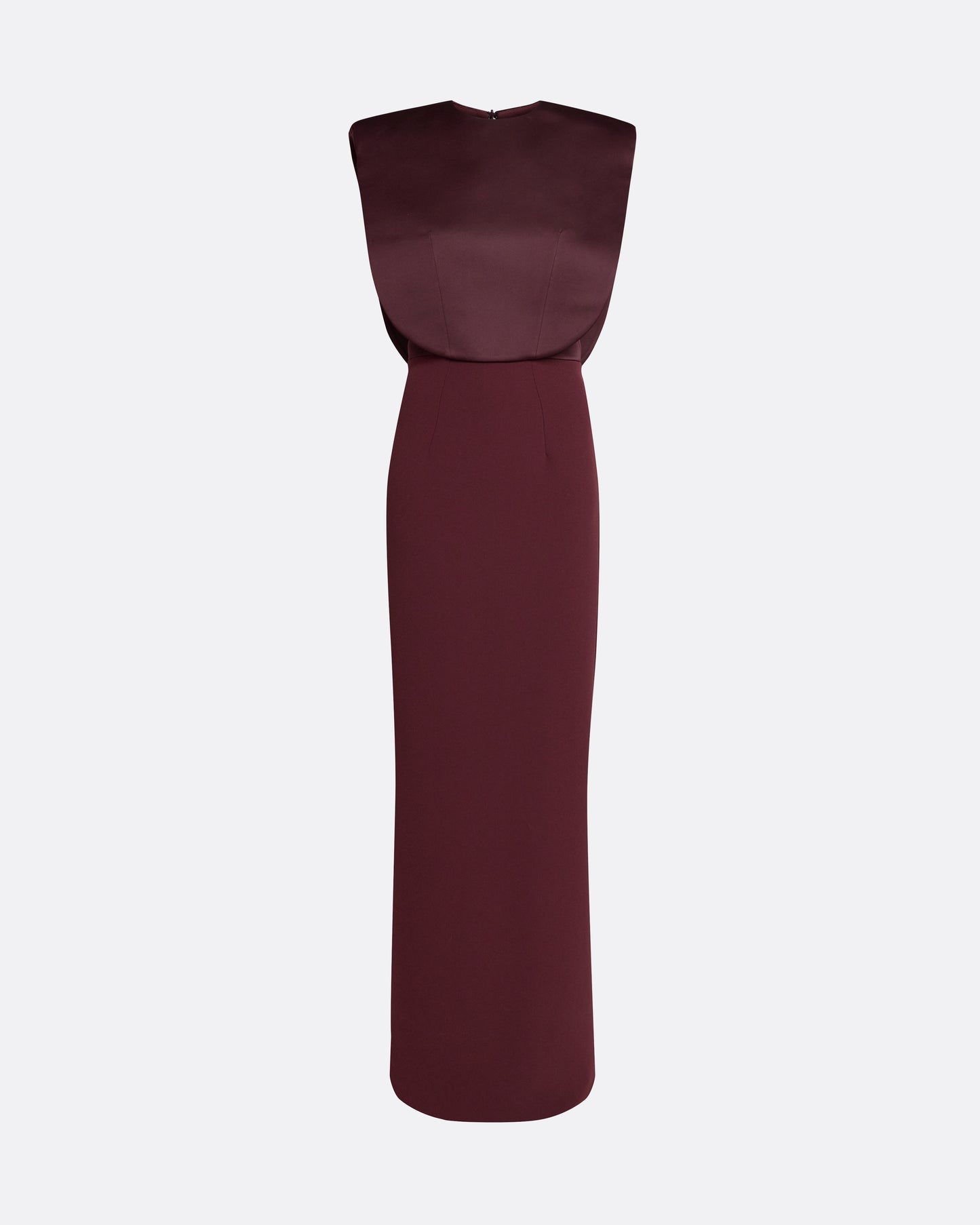 Beril Wine Long Dress