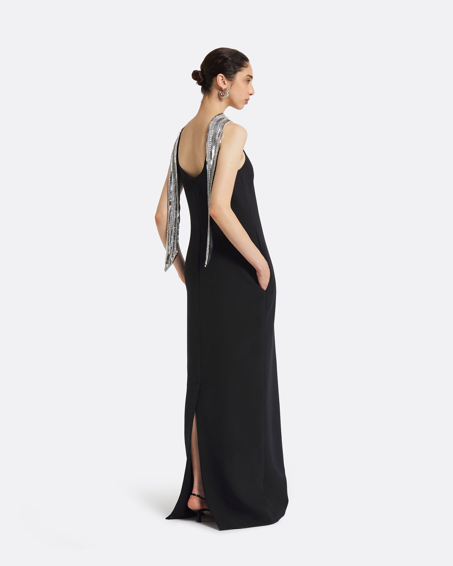 Gocek Black Long Dress