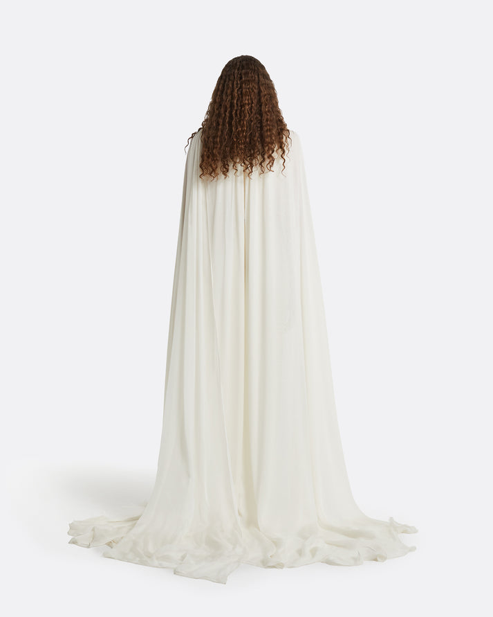 Sample - Youstina Chain Gown - Ivory - 8