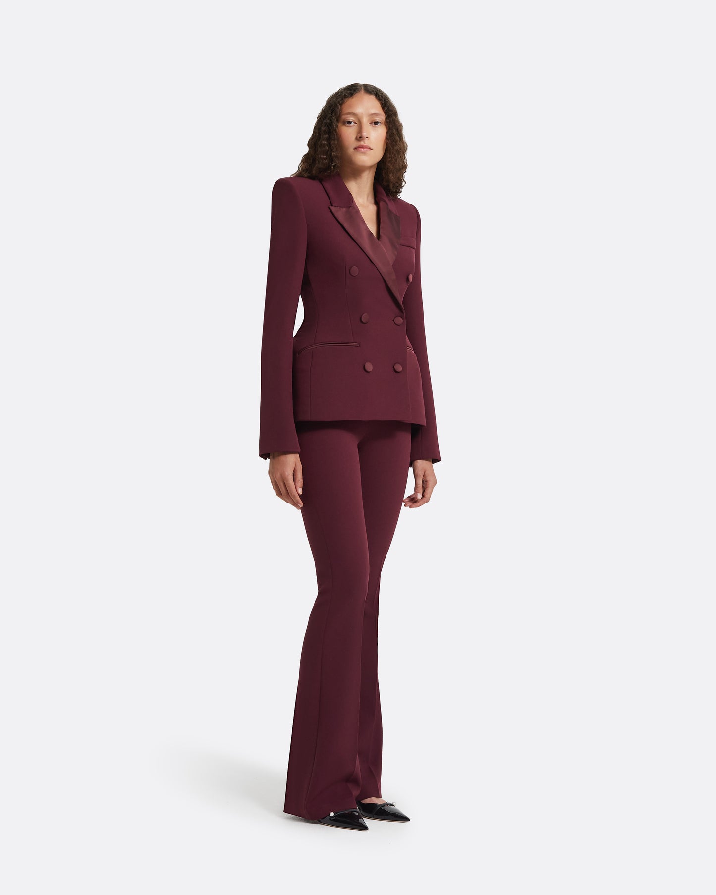 Alexa Wine Trousers