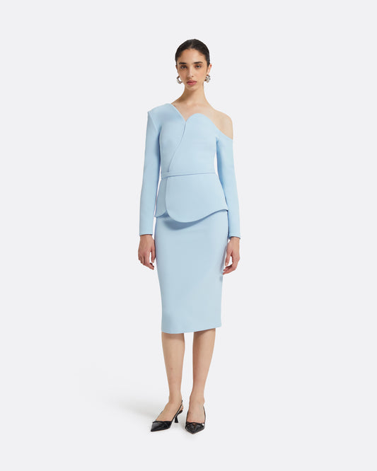 Hokoku Pale Blue Skirt