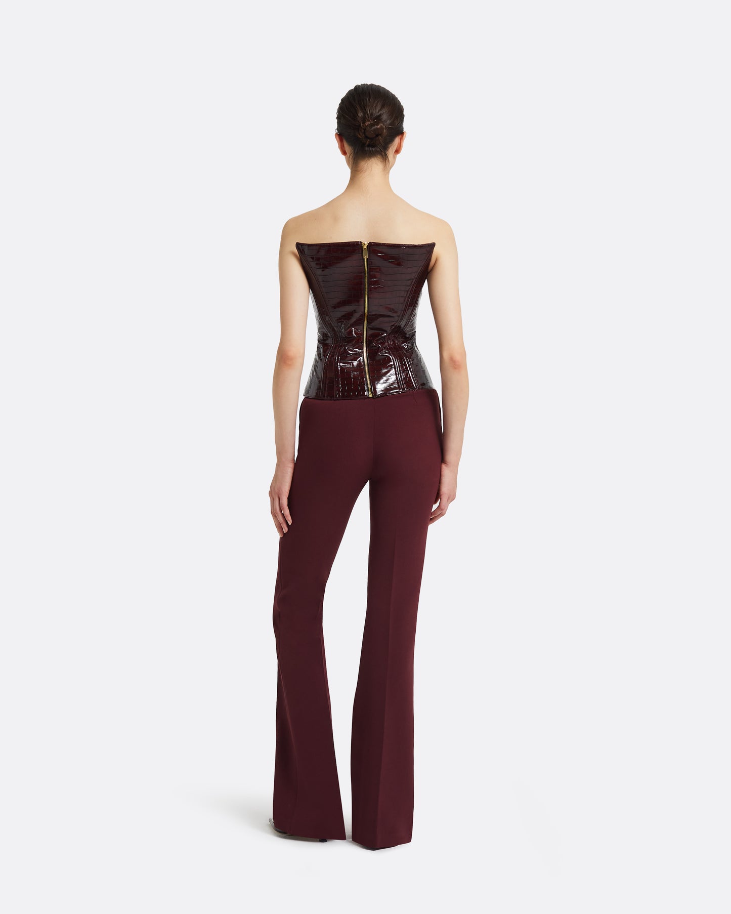 Alexa Burgundy Trousers