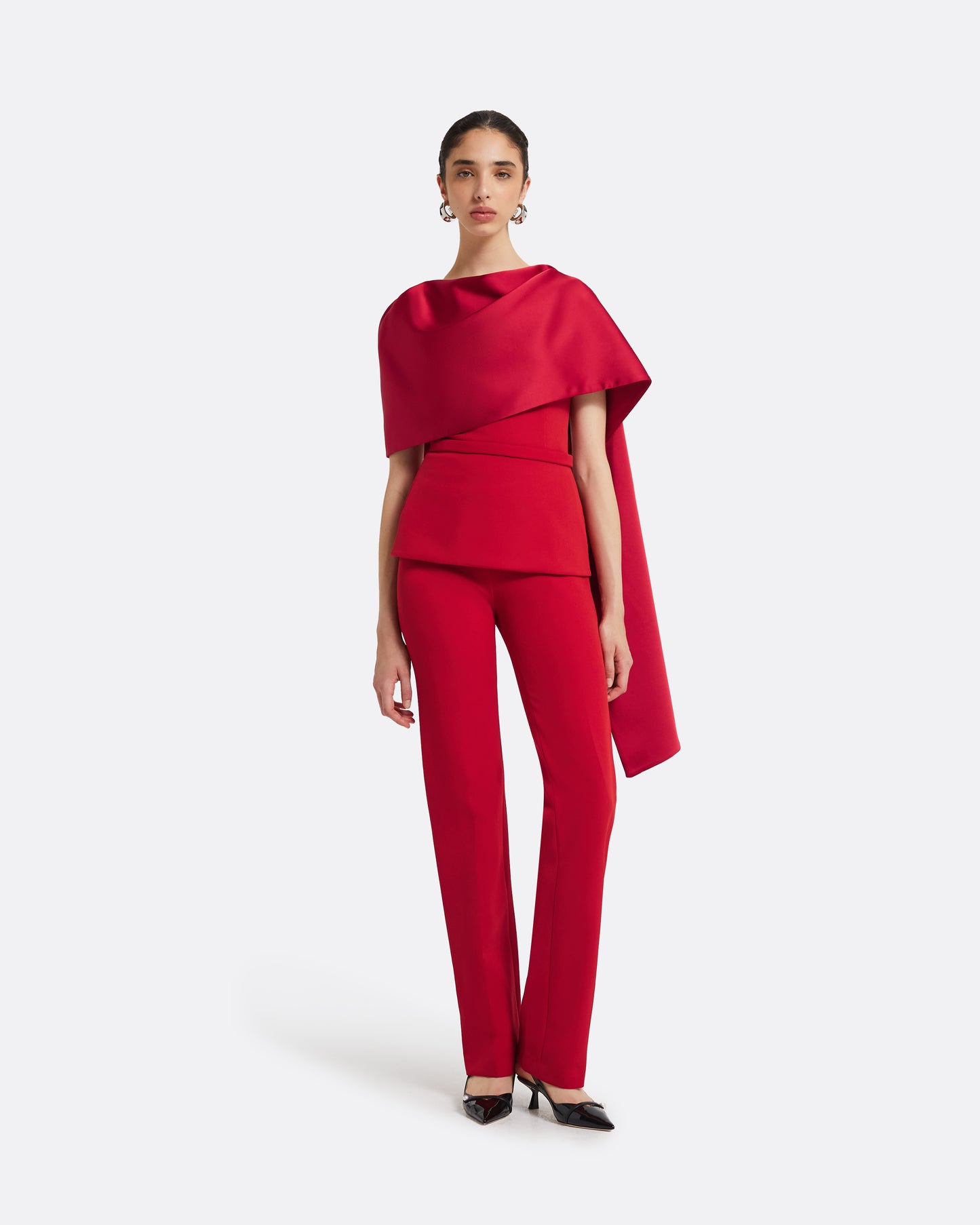 Goldie Dazzling Red Trousers