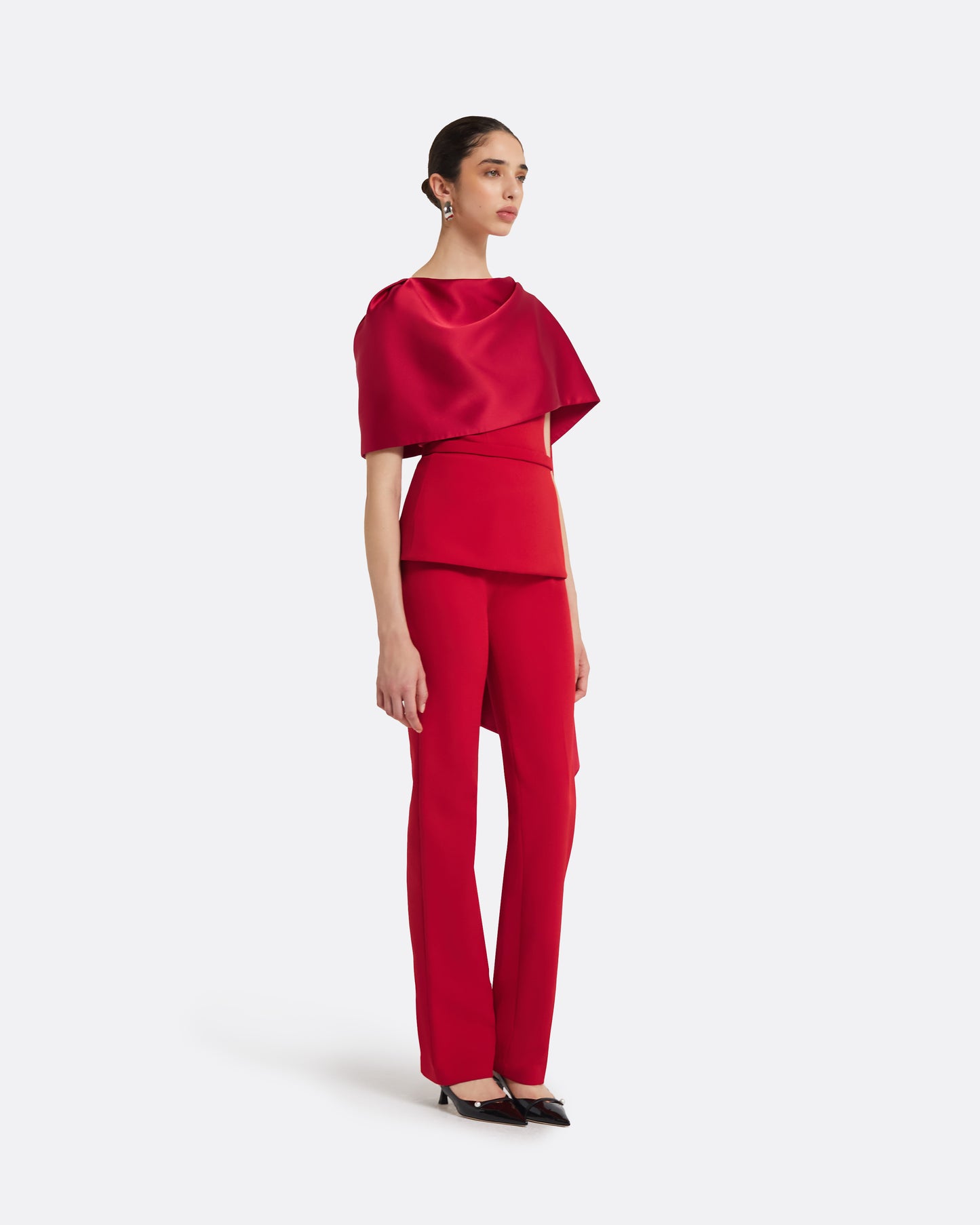Goldie Dazzling Red Trousers