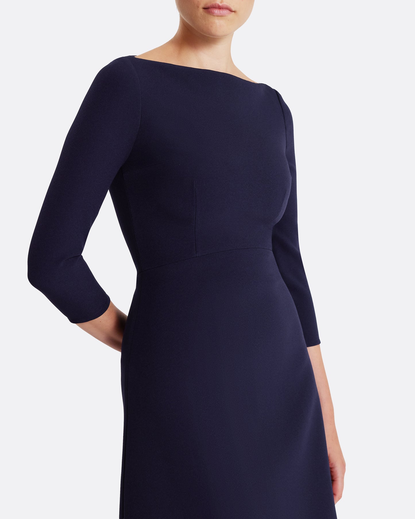 Luciana Midi Dress in Azurite