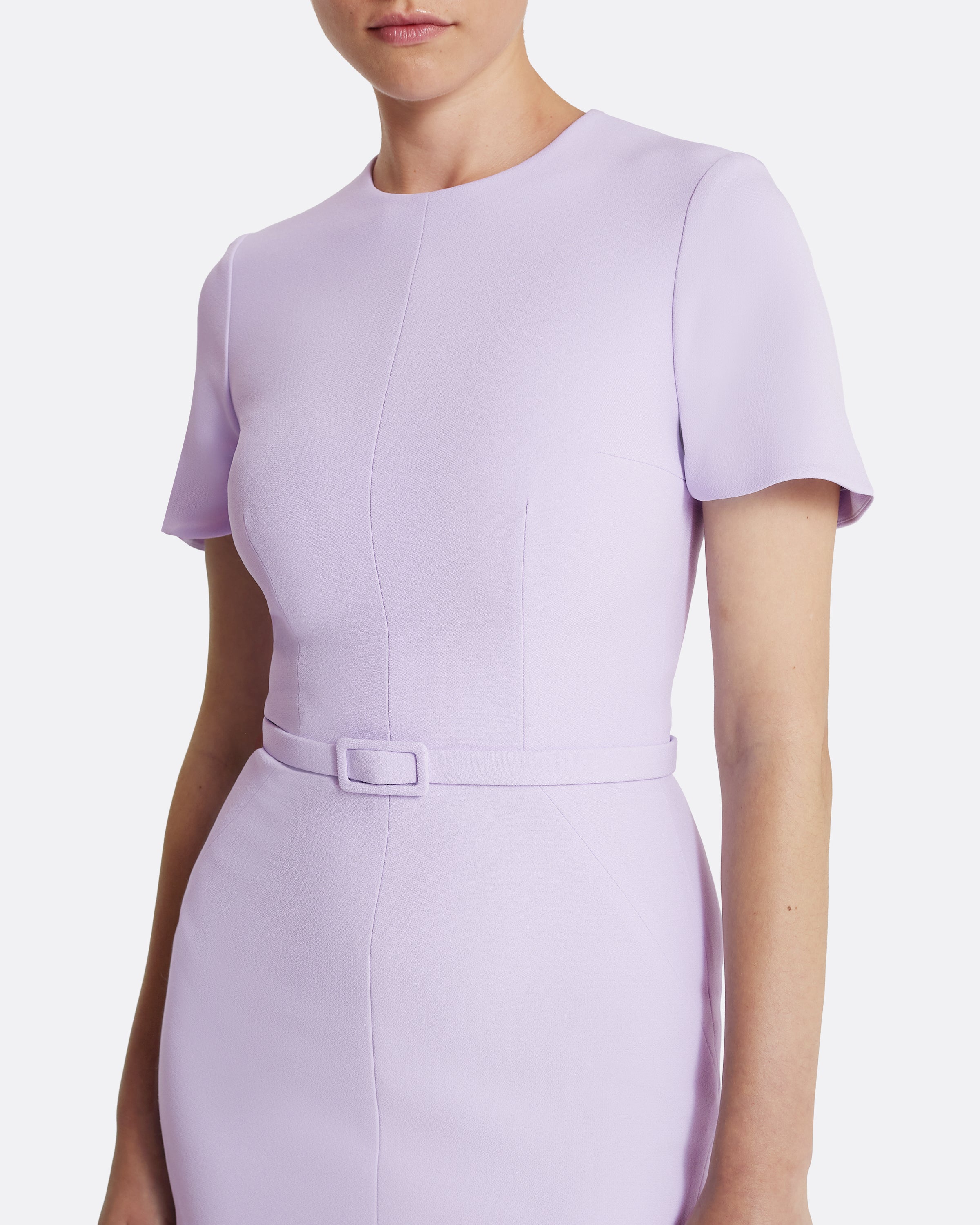 アセッテナイ、サラフィネ Luisa Midi Dress in Verbena – Safiyaa London
