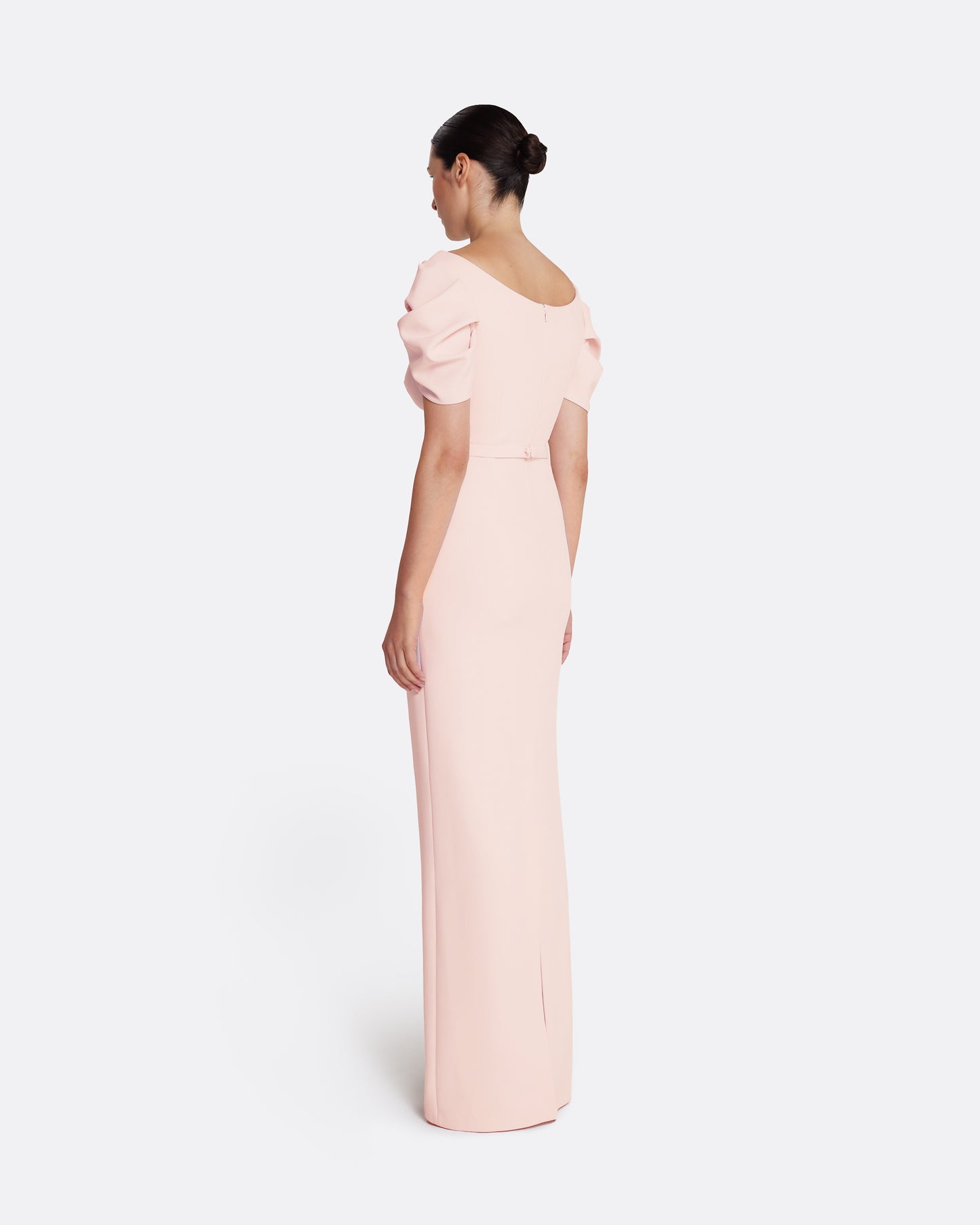 Vanna Dress Long in Pale Pink