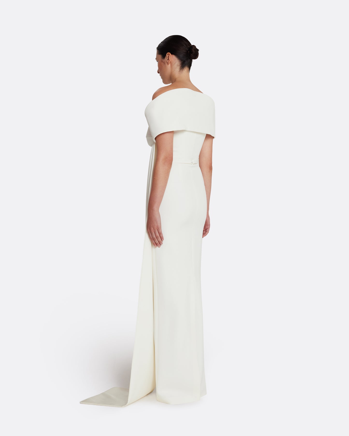 Giorgia Long Dress in Ivory