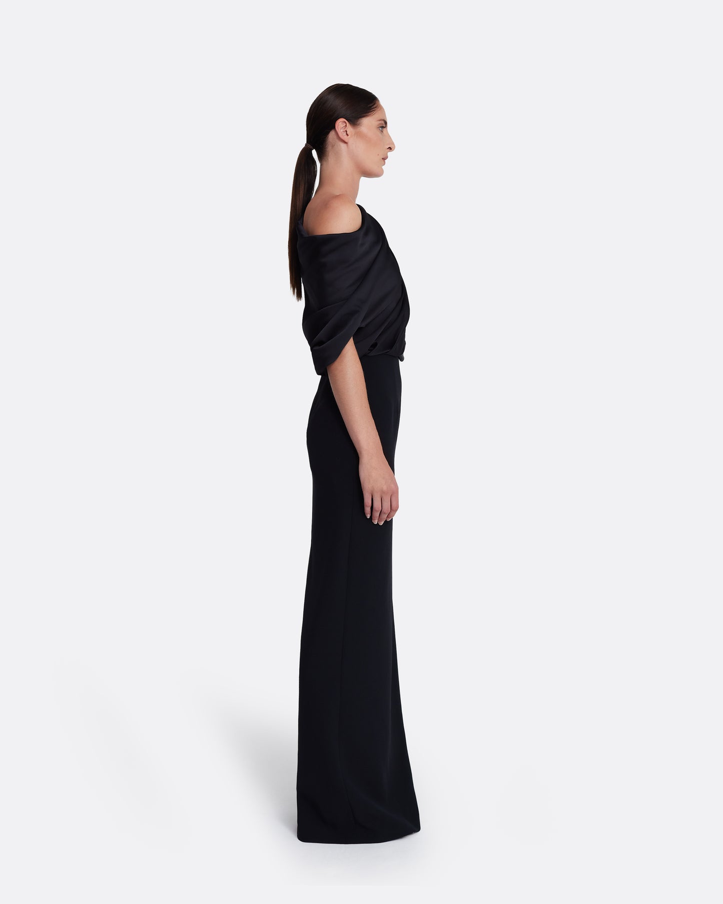 Costanza Long Dress in Black