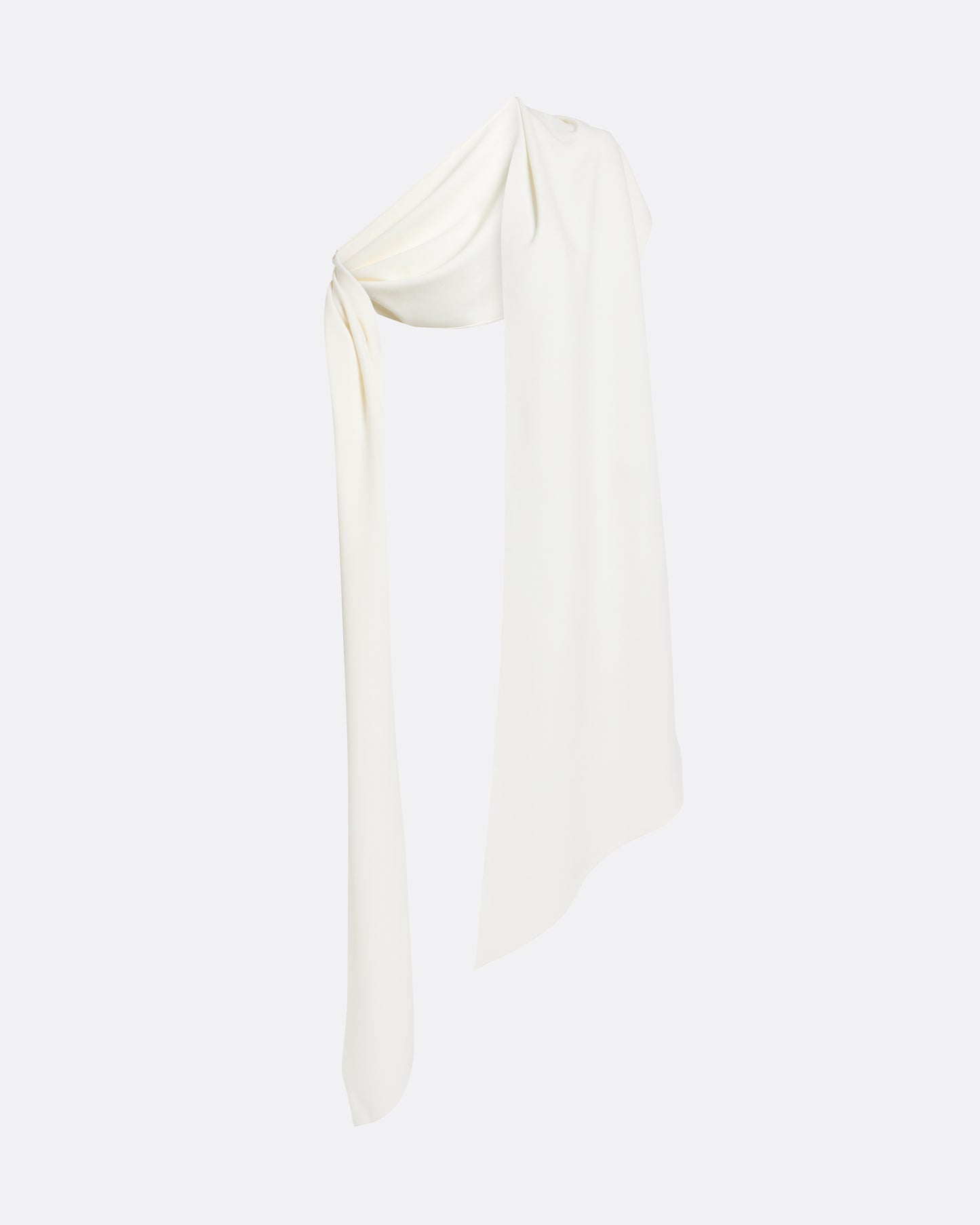 Long Shawl Scarf in Ivory