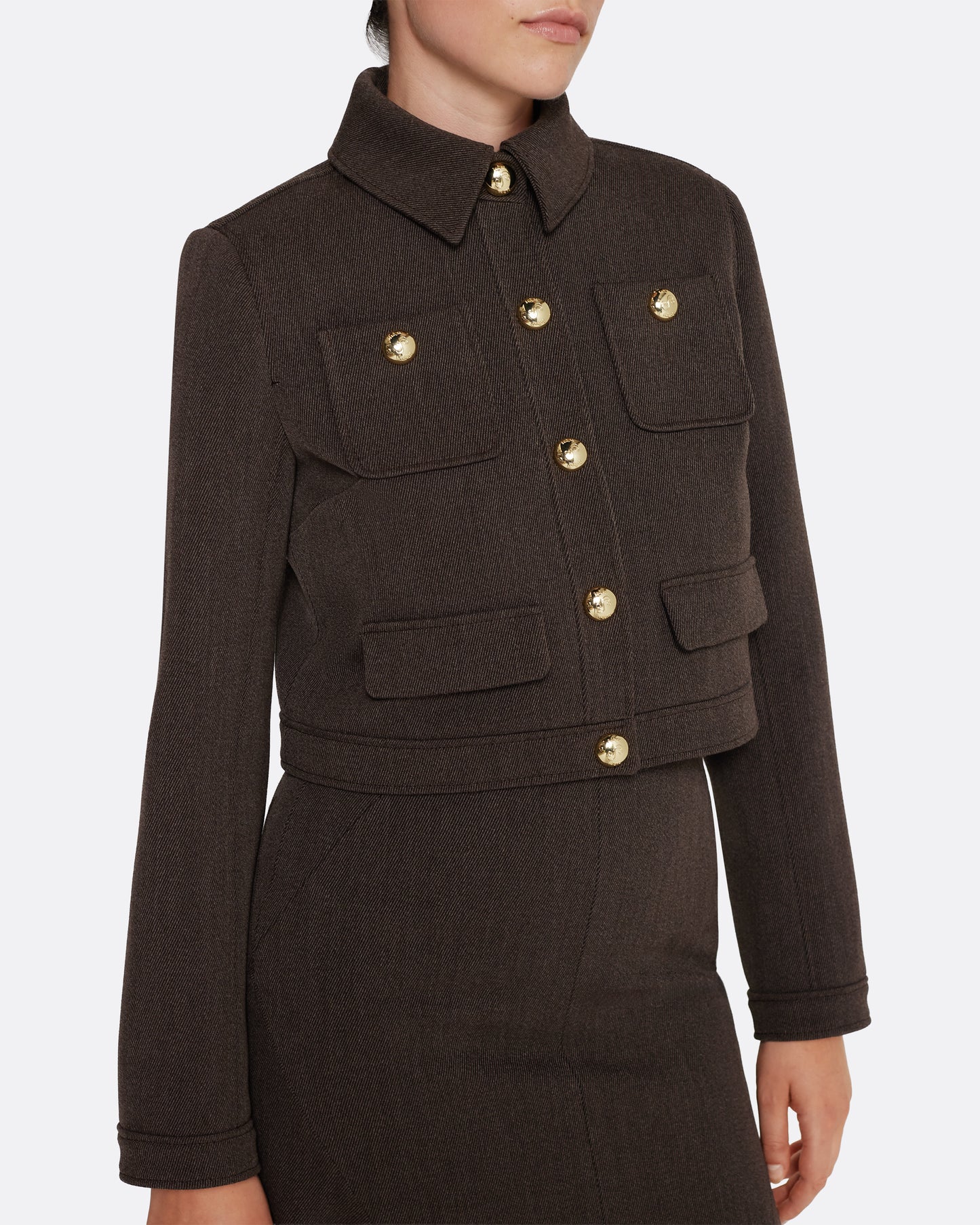 Darby Jacket in Soft Brown