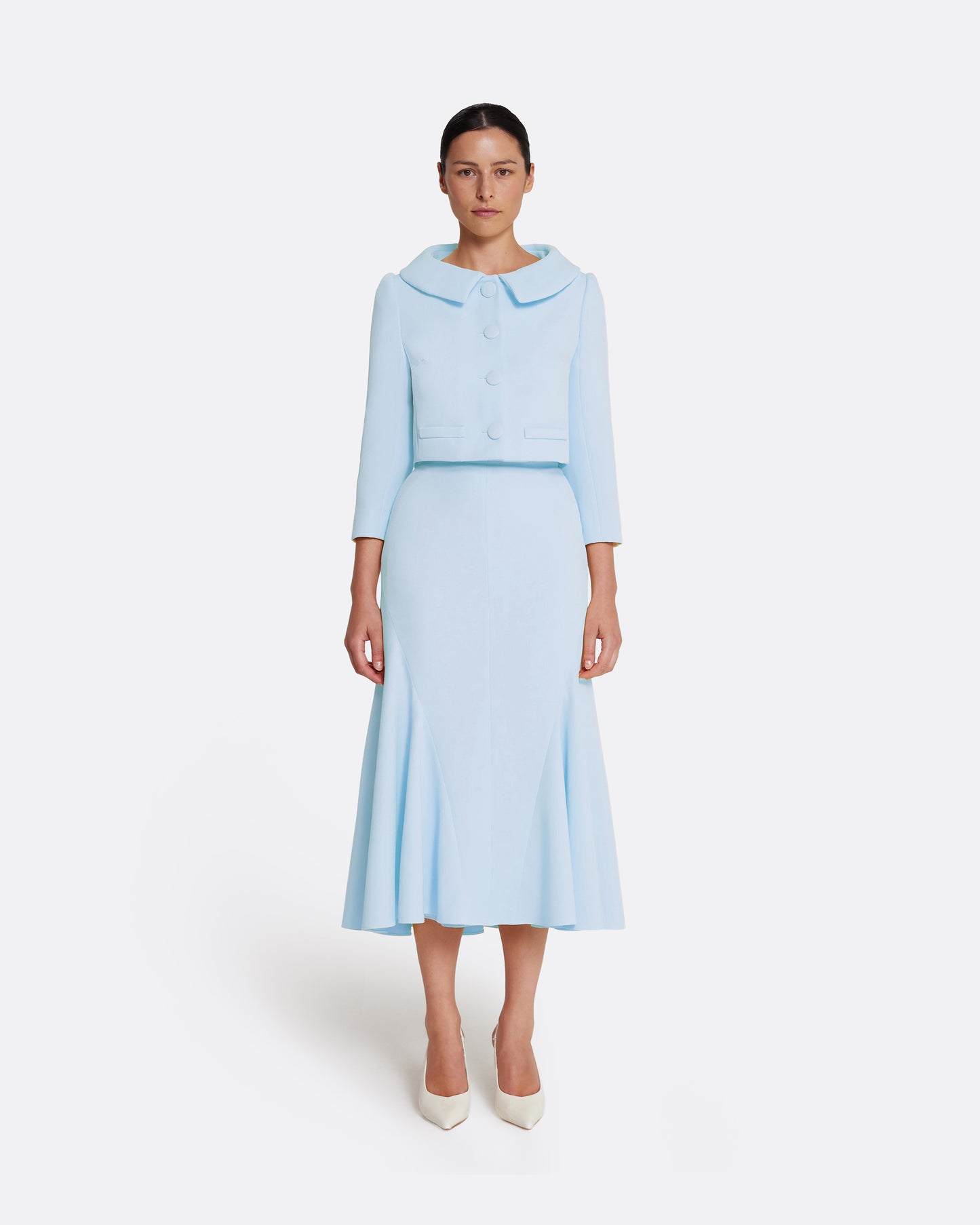 Marialuisa Skirt in Pale Blue
