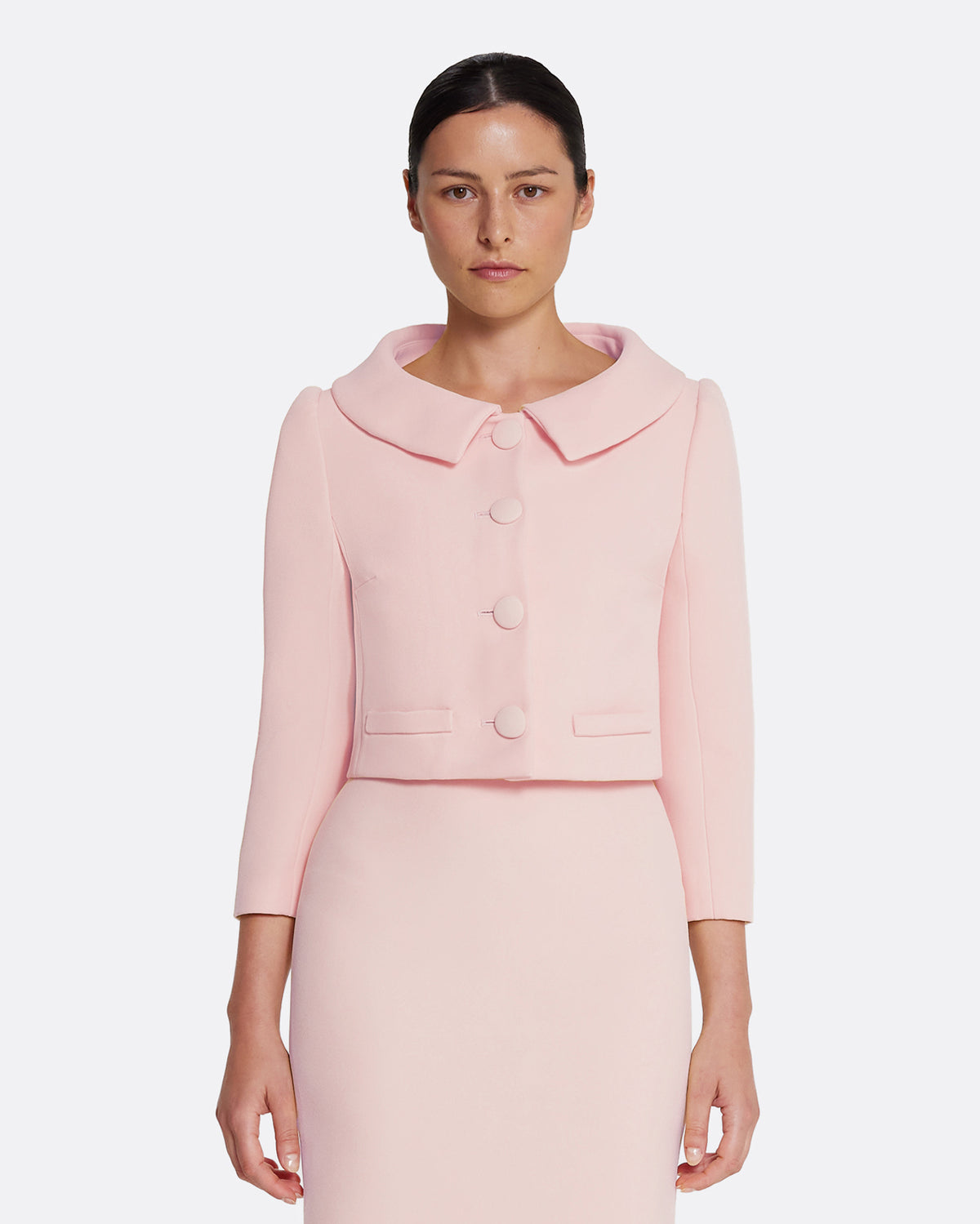Brigitta Jacket in Pale Pink