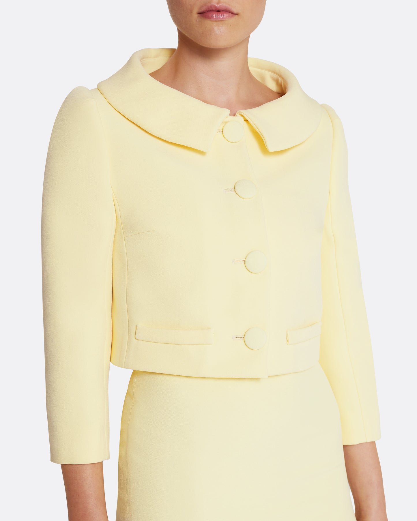 Brigitta Jacket in Pale Yellow