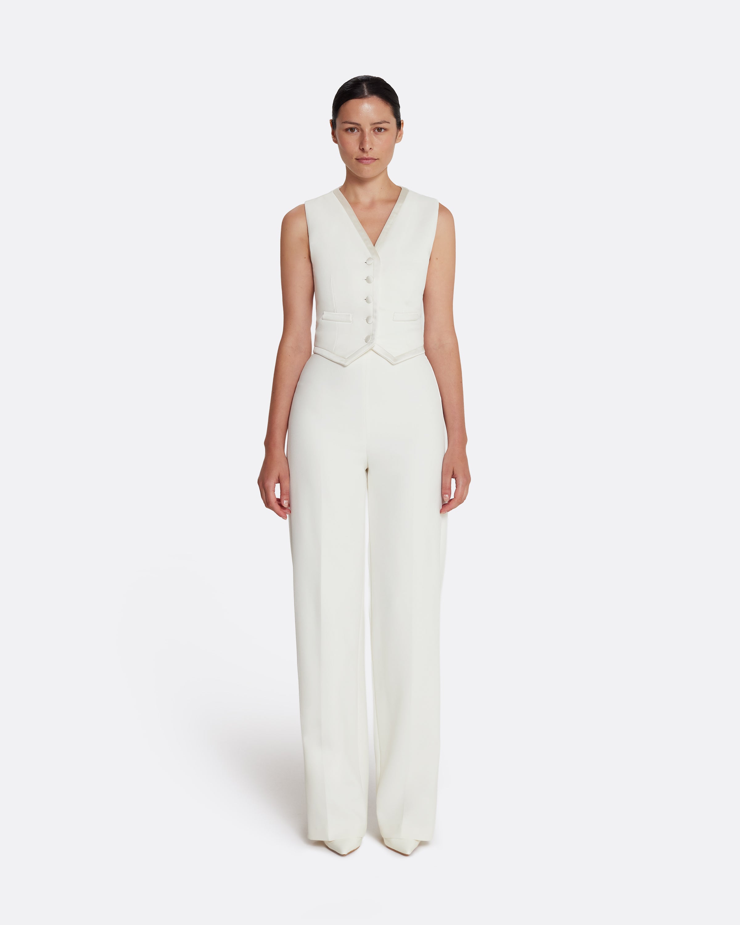 Alessa Trouser in Ivory