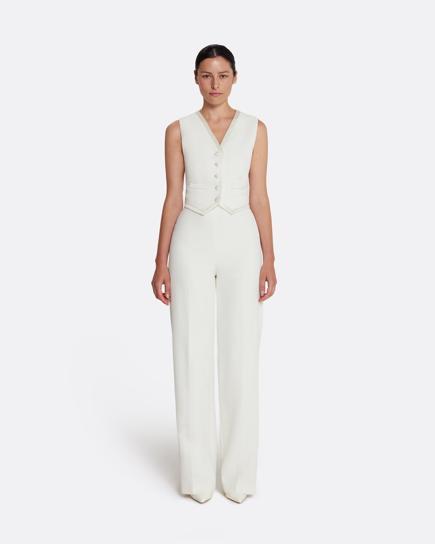 Alessa Trouser in Ivory