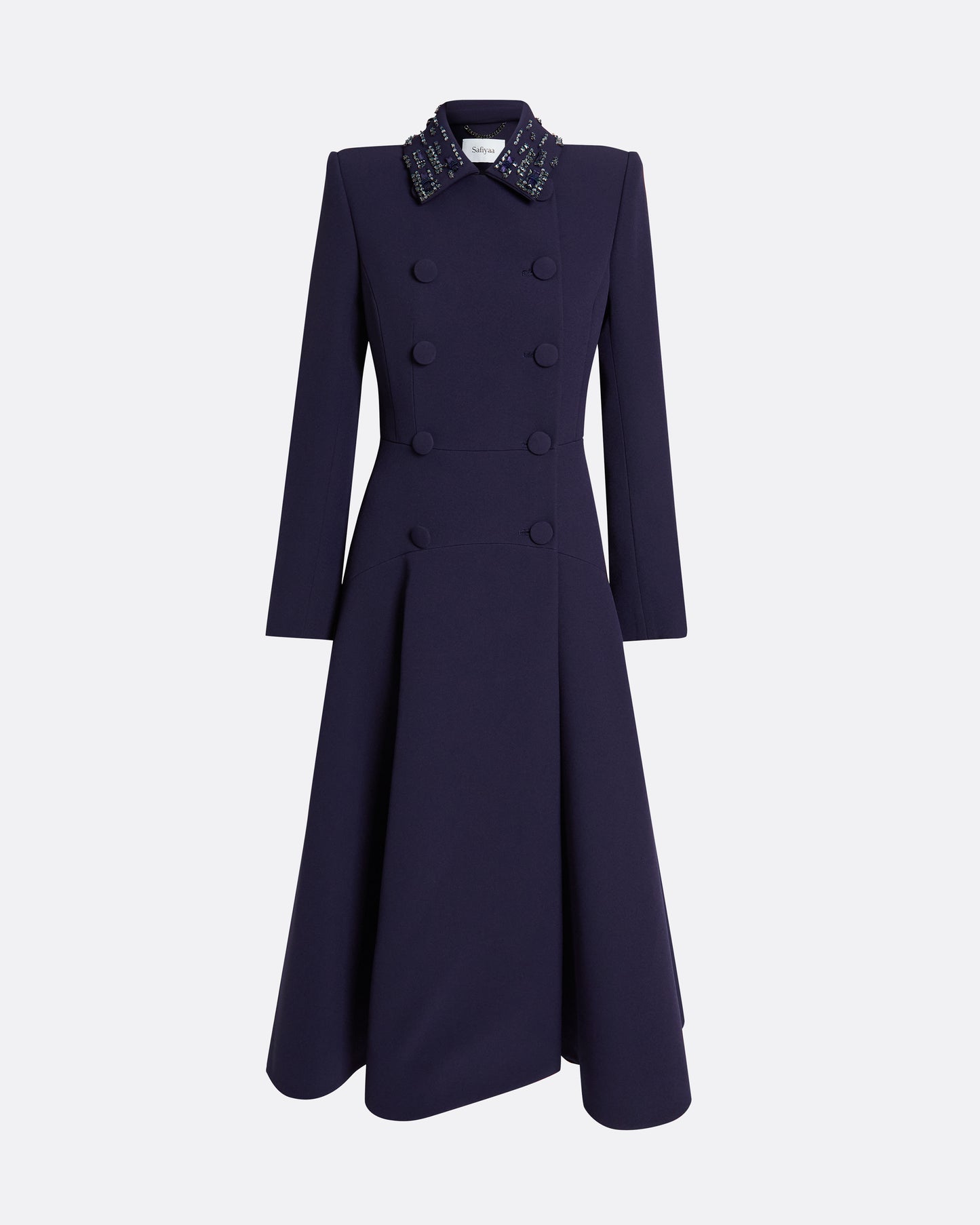 Lucilla Jacket in Azurite with Multi-blues