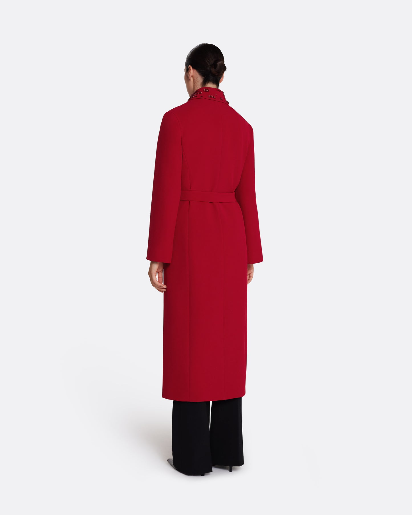 Lillita Jacket in Azalea Red with Multi-reds