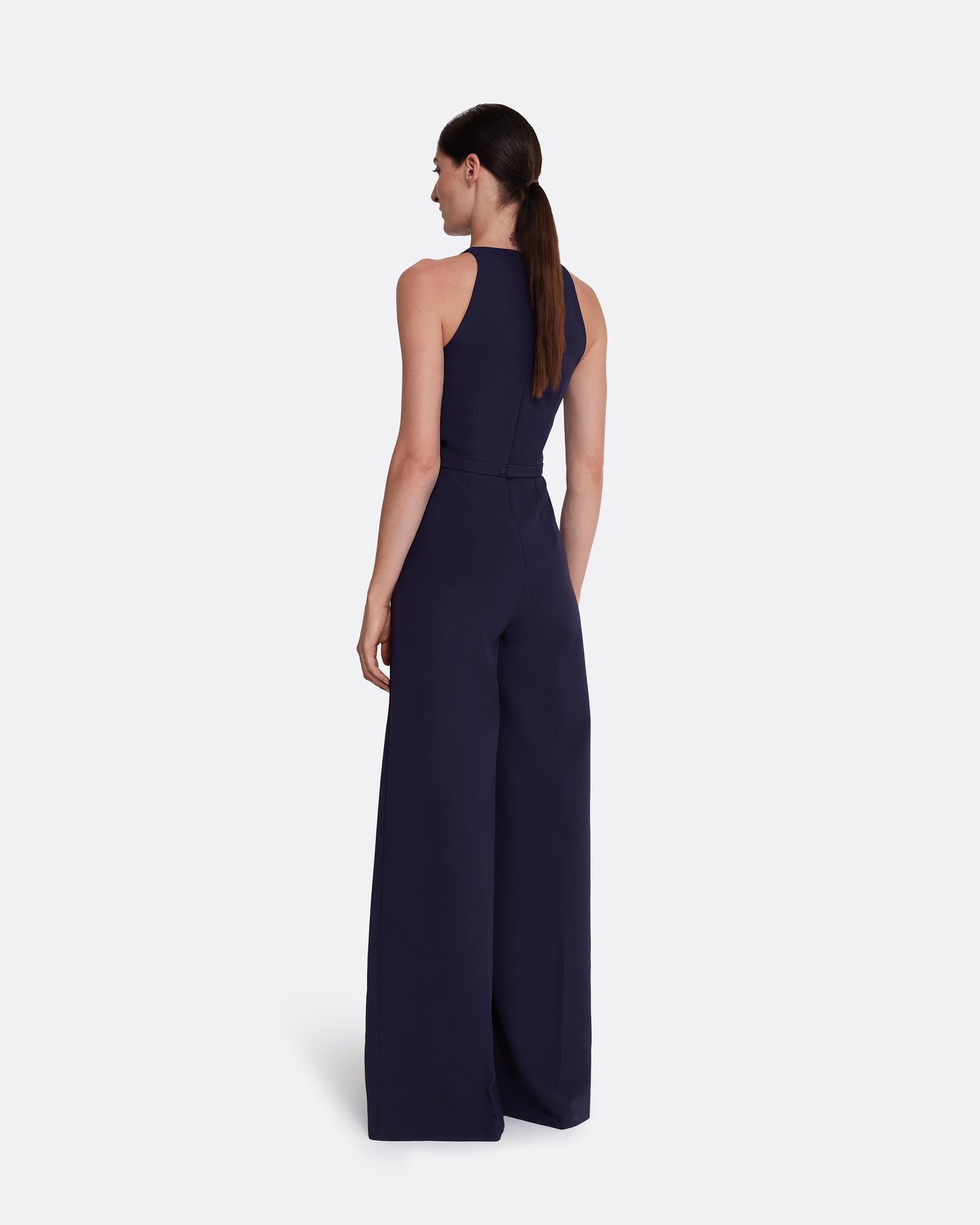 Althea Jumpsuit in Azurite with Multi-blues