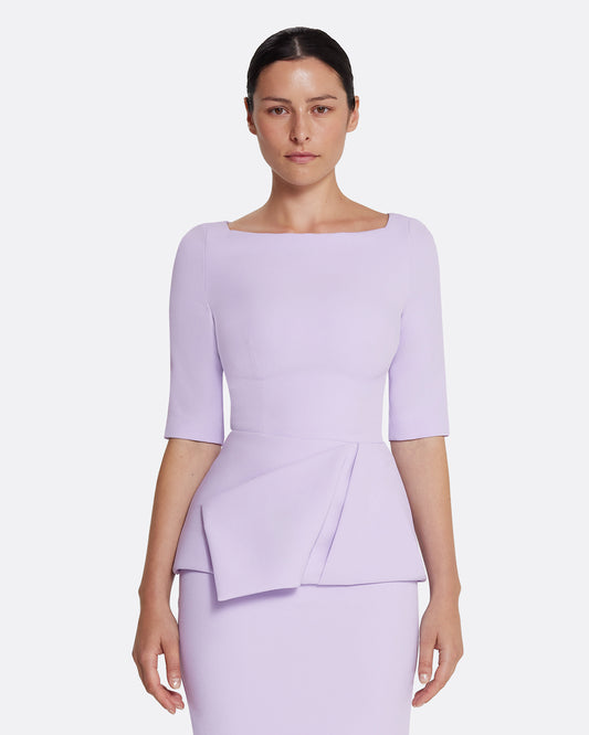 Rosalia Top in Verbena