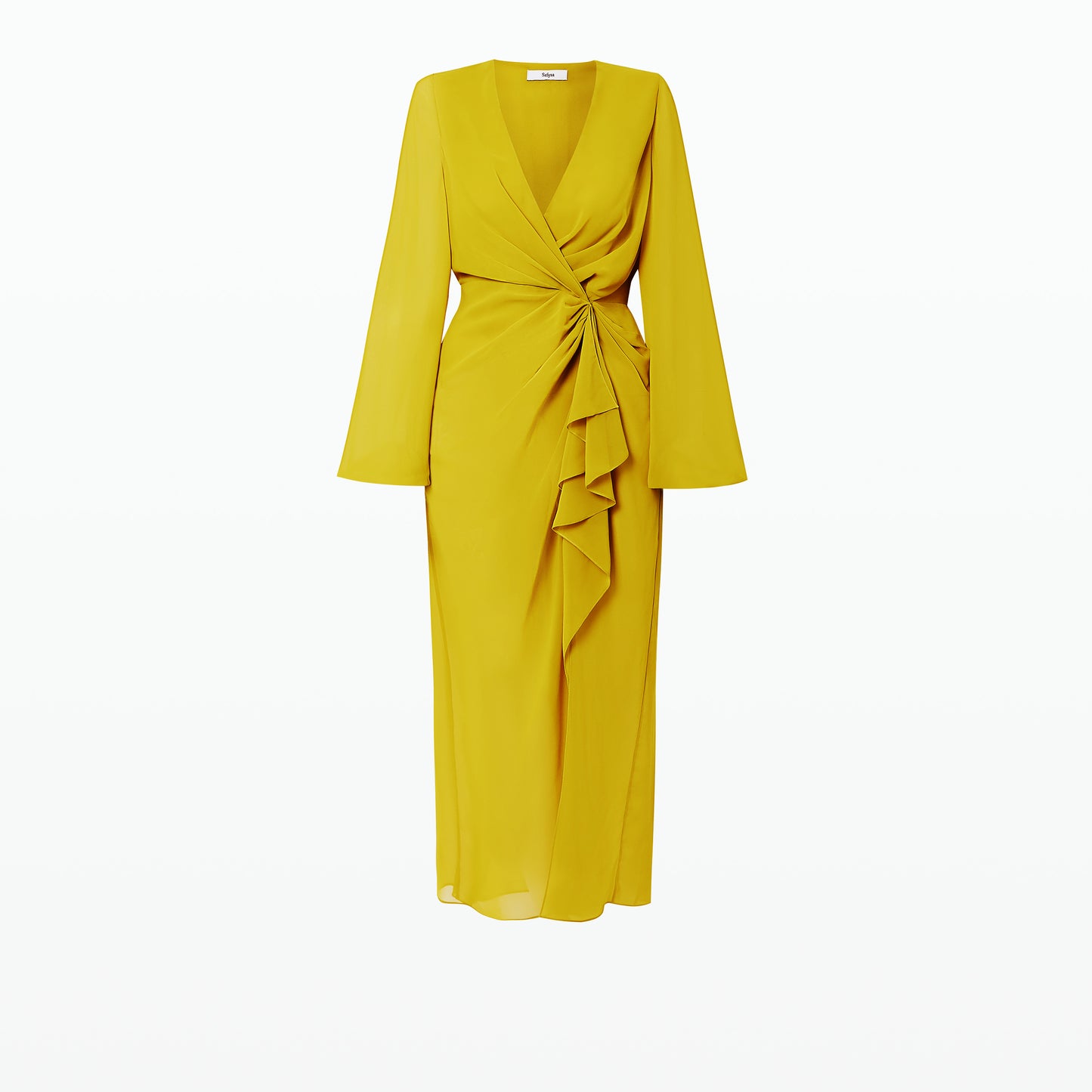 Prova Chartreuse Midi Dress