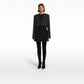 Crainelle Black & Celestial Scatter Embroidery Jacket
