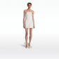 Rowan Ivory and Fern Embroidery Short Dress