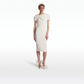 Callina Ivory Midi Dress