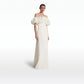 Milia Ivory Long Dress