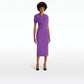 Flora Lilac Midi Dress