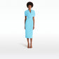 Flora Topaz Midi Dress
