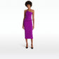 Delani Magenta Midi Dress