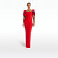 Dara Scarlet Red Long Dress