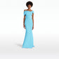 Rossa Topaz Long Dress