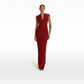 Dana Azalea Red Long Dress