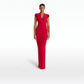Dana Dazzling Red Long Dress