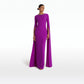 Talina Magenta Long Dress