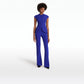 Toril Azure Blue Top