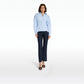 Zelie Pale blue Cotton Top
