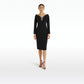 Smyth Black Midi Dress