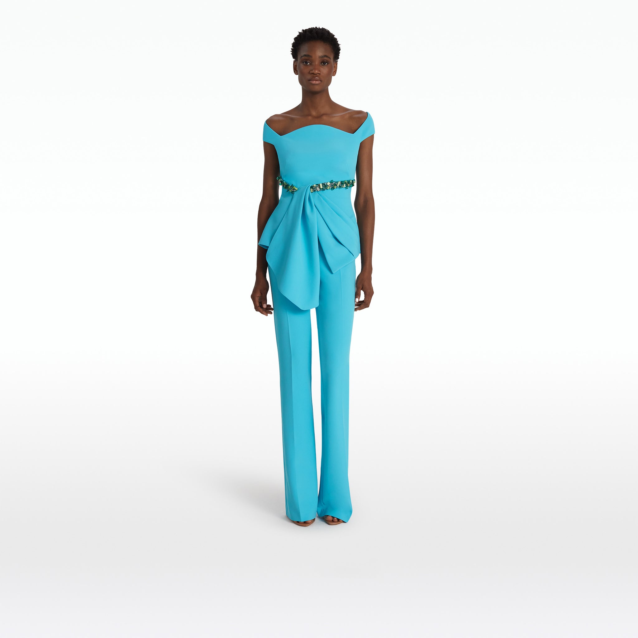 Aquamarine bridesmaid dresses top
