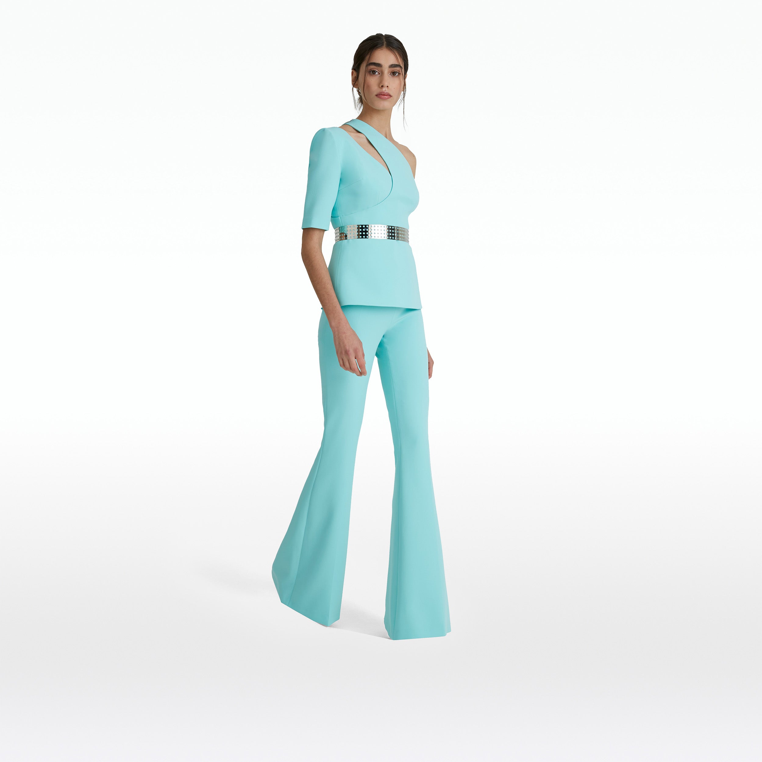 Halluana Turquoise Trousers