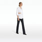 Stella White Cotton Shirt
