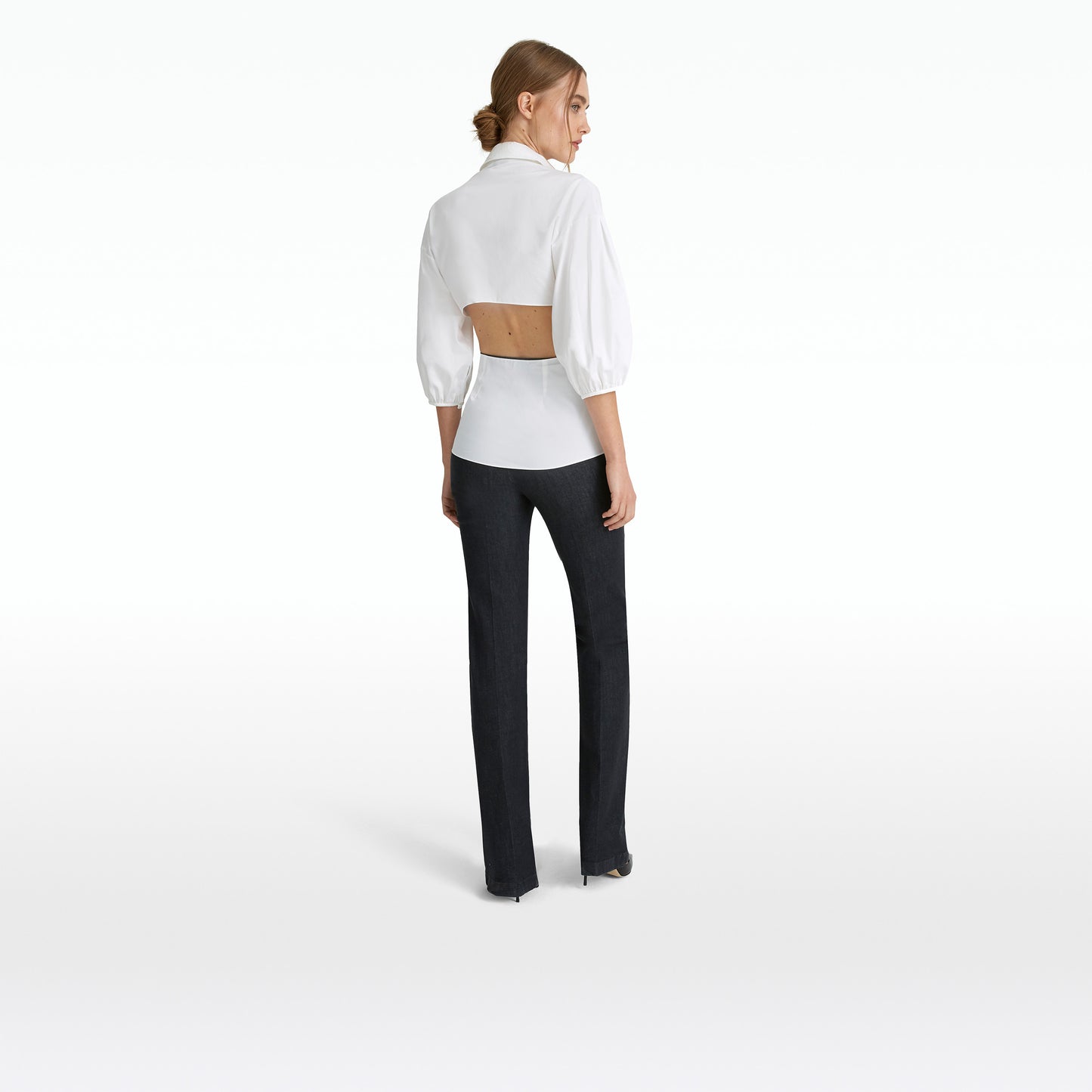 Stella White Cotton Shirt