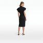 Calianne Black Cotton Dress