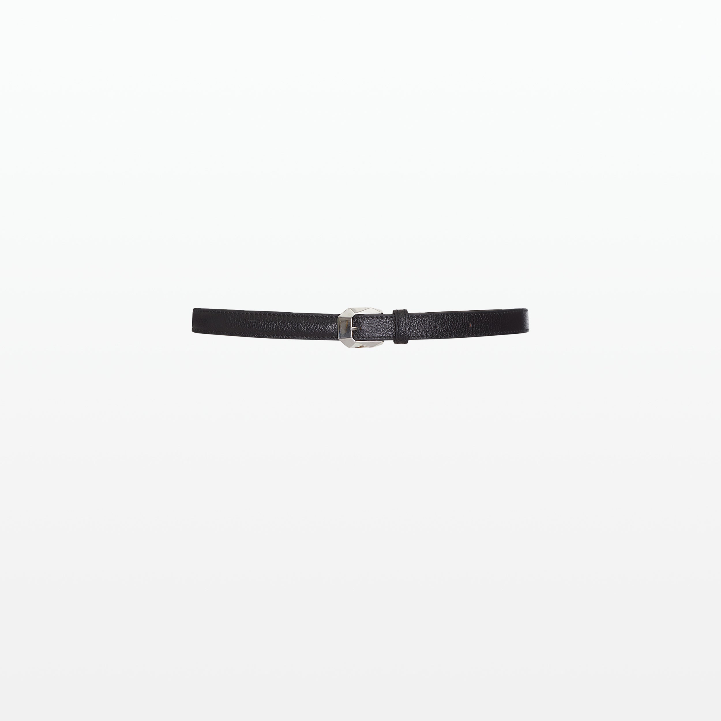 Helena Black Leather Belt
