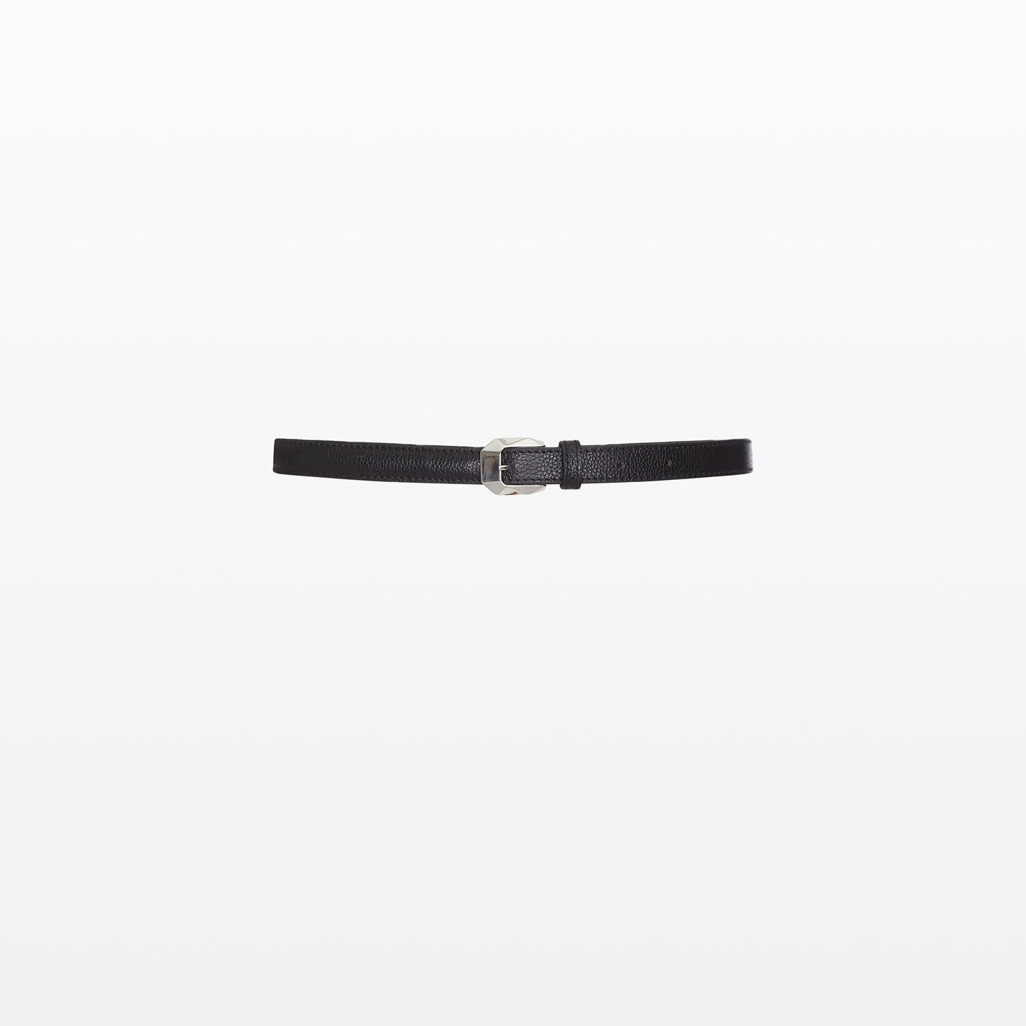 Helena Black Leather Belt