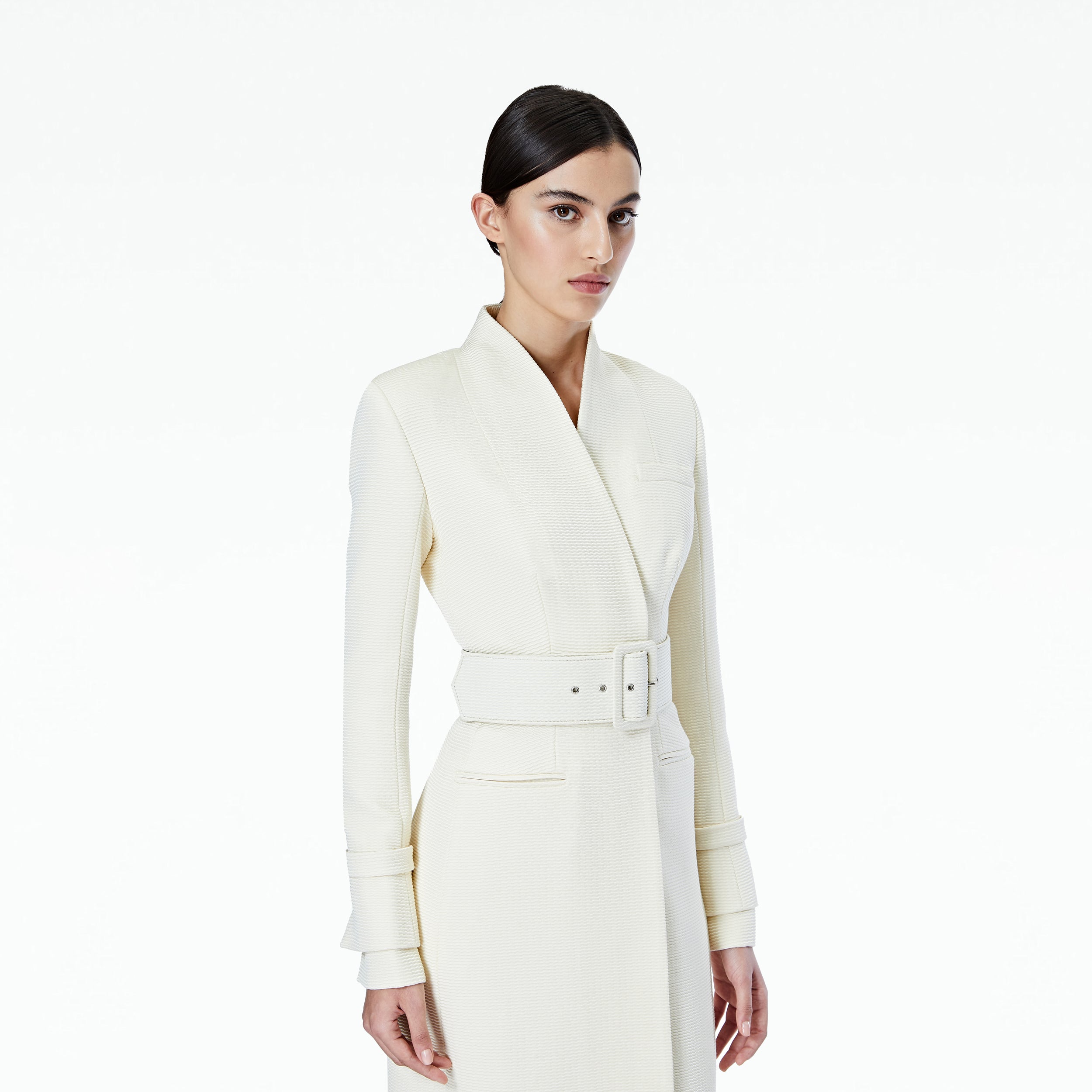 Ivory dress coat online