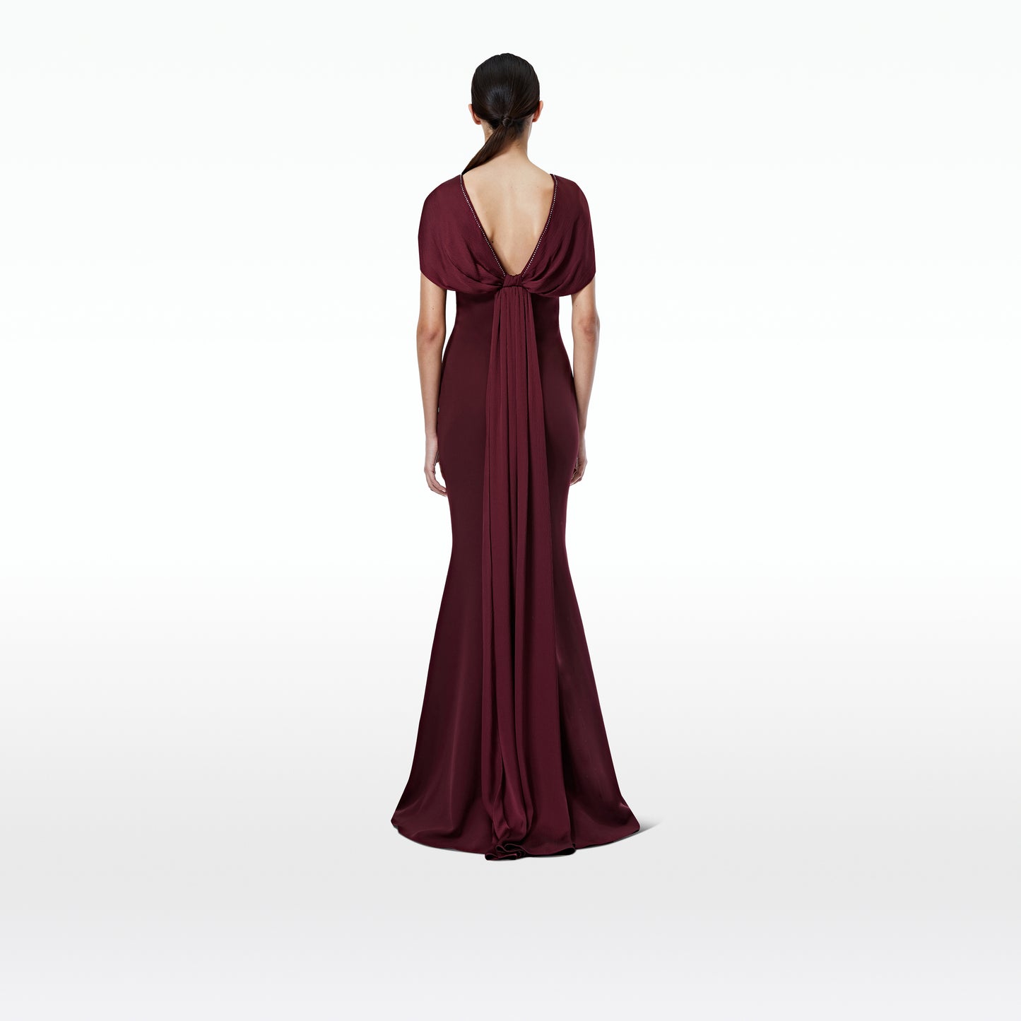 Lola Wine Long Dress